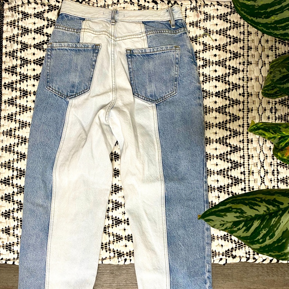 PacSun Two-Tone 90’s Straight Leg Jeans